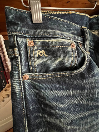 RRL Double RL Slim Wash Denim Pants