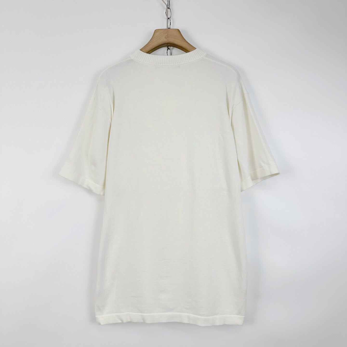 Louis Vuitton Chest Logo Embroidered Knit Tee