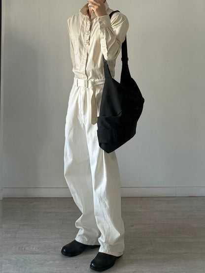 Yohji Yamamoto Unstructured Crossbody Bag