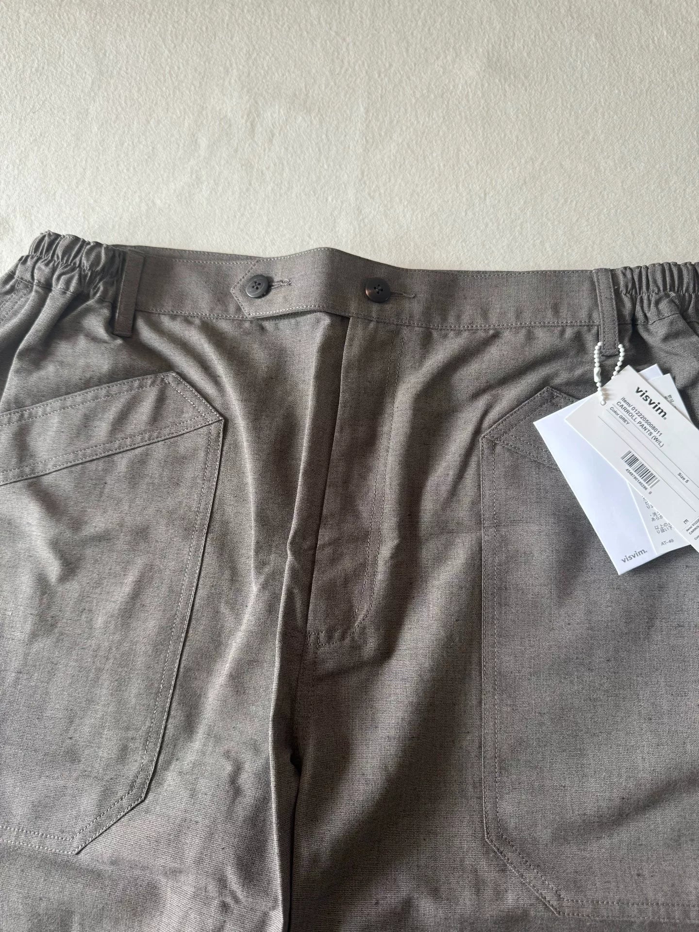 VISVIM 22AW Carroll Wool Cotton Pants