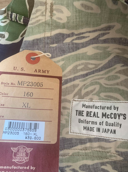 The Real McCoy Tiger Camouflage Shorts