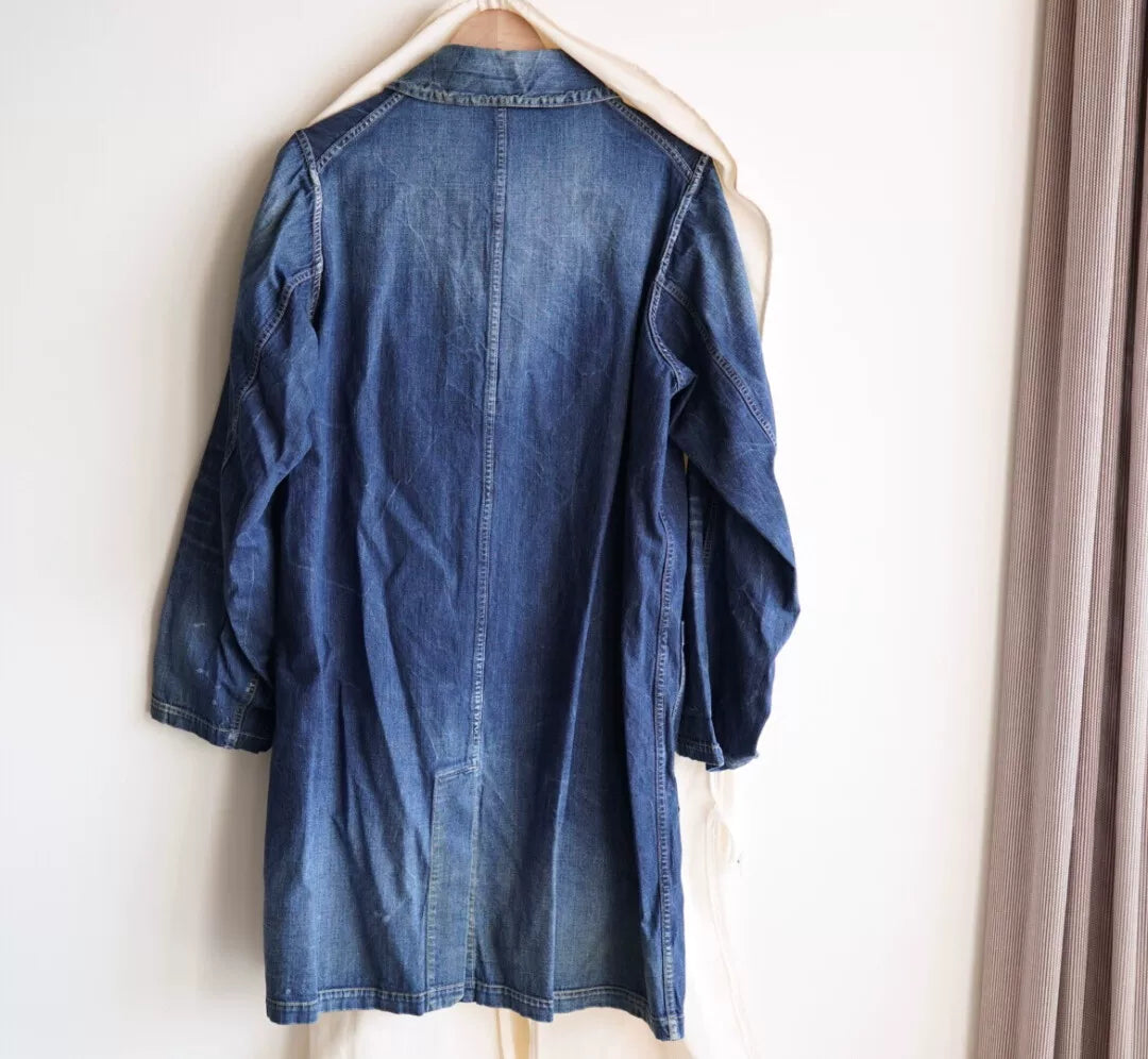 visvim Grease Monkey Denim Coat