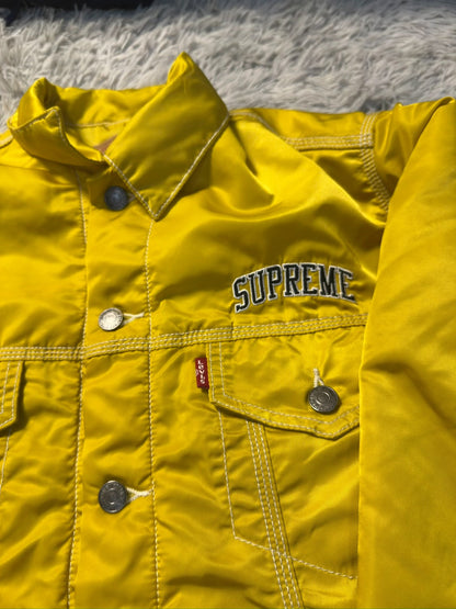 Supreme x Levi's Jacket Yellow