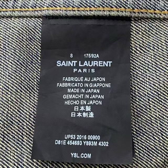 Saint Laurent Limited Shark Denim Jacket