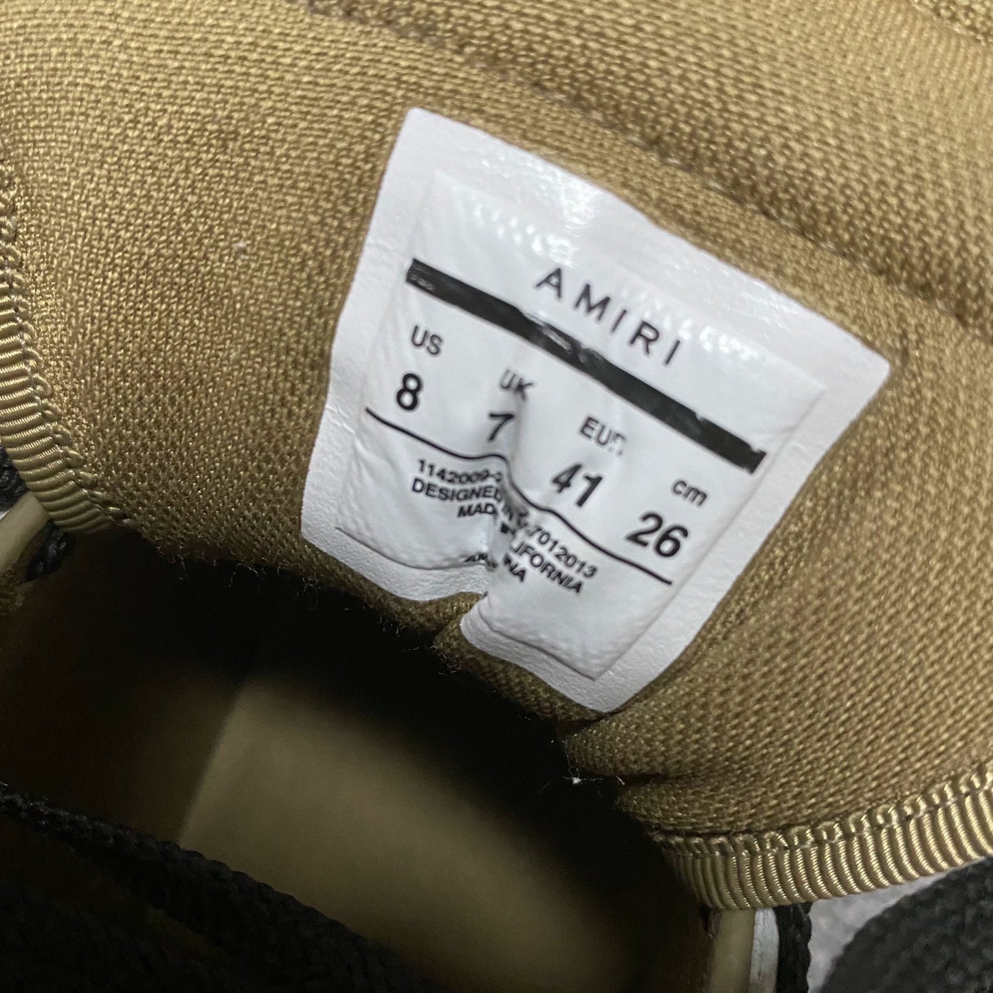 AMIRI Bone Skate Shoes