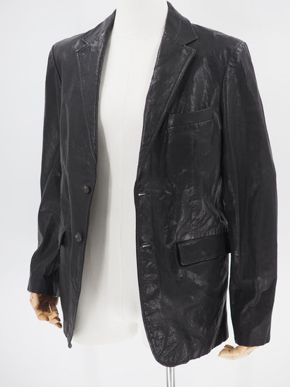 vintage jil sander black blazer for men