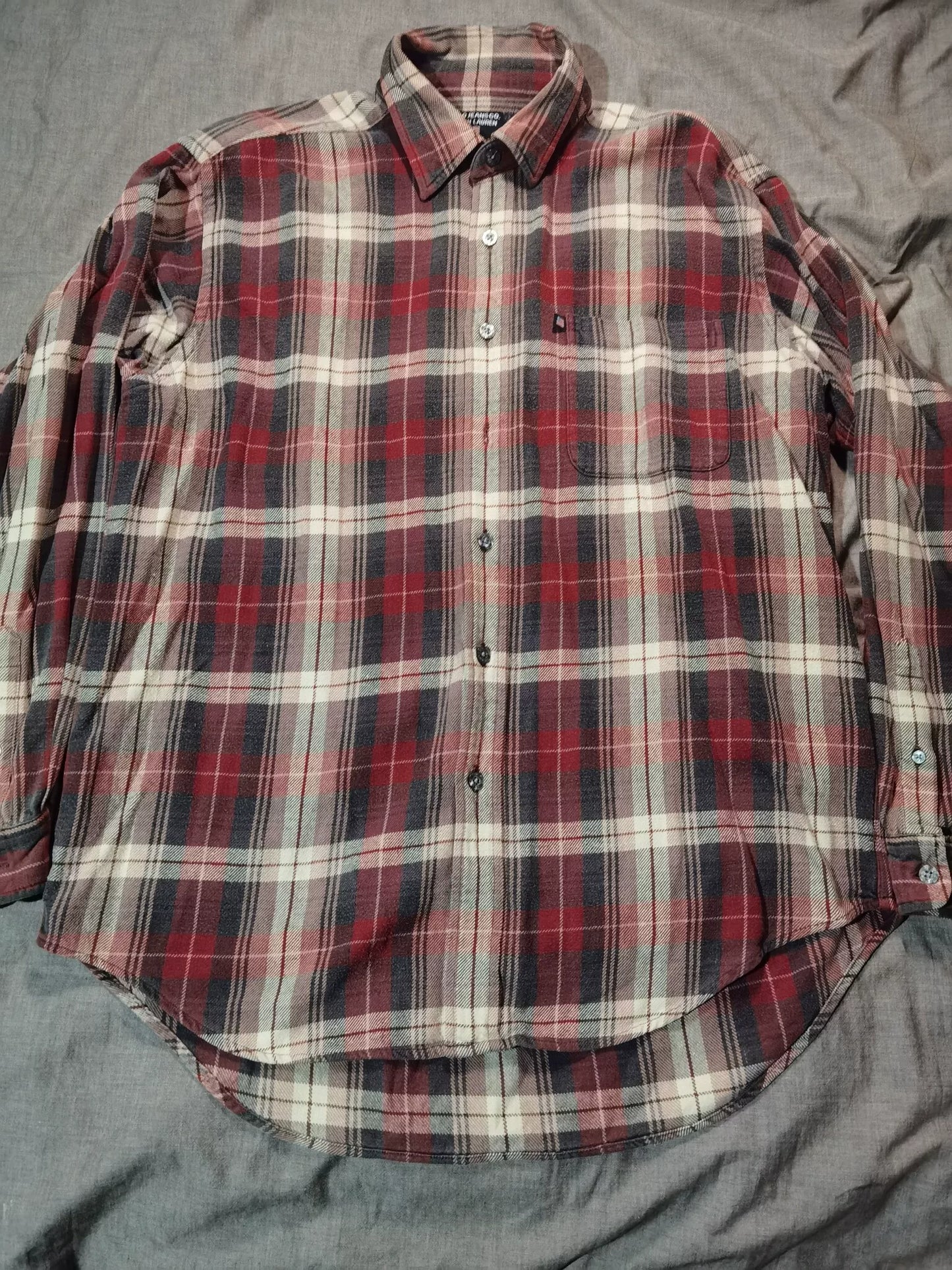RRL Ralph Lauren Western Plaid Shirt