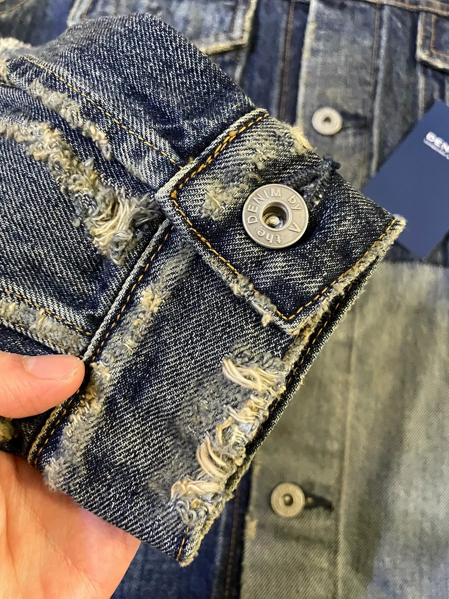 denim by vanquish & fragment jacket