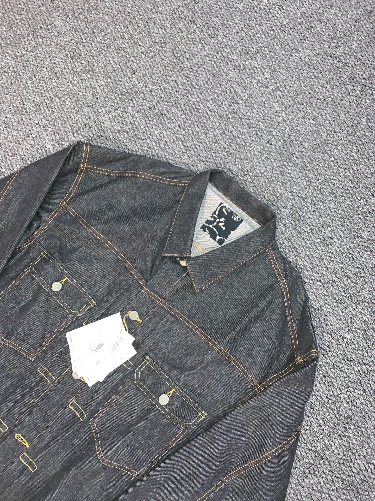visvim 101xx Raw Denim ICT Jacket
