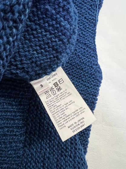 VISVIM 19AW TOLEDO V-NECK VEST HAND-KNIT