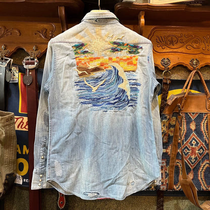 Double RL Ralph Lauren Embroidered Shirt