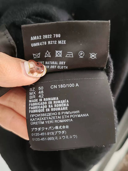 Prada Black Knit Sweater Genuine Item