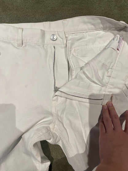 kanghyuk 2021 denim pants with unique design