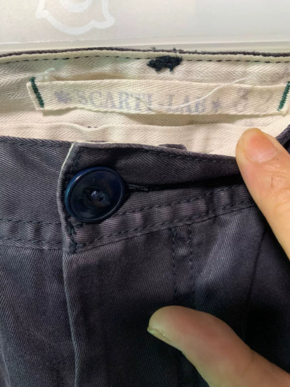 navy blue casual pants size 32