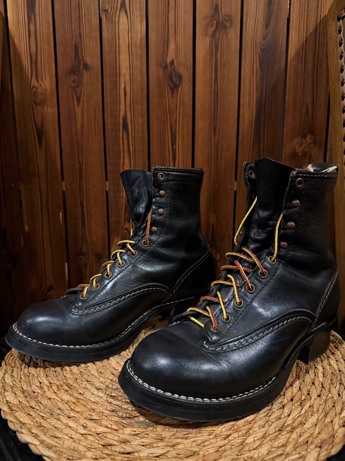 Wesco Jobmaster 7.5D Black Work Boots