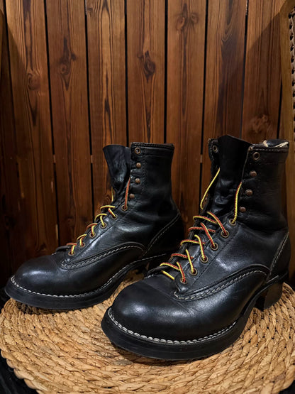 Wesco Jobmaster 7.5D Black Work Boots