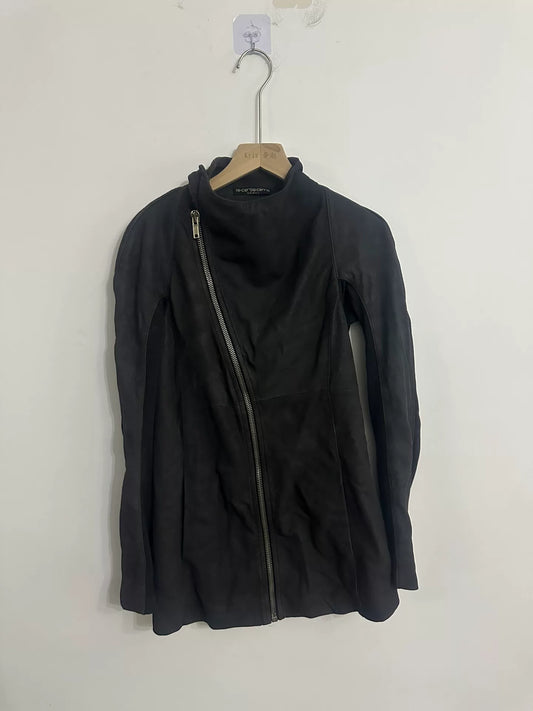 Rick Owens Black Suede Jacket