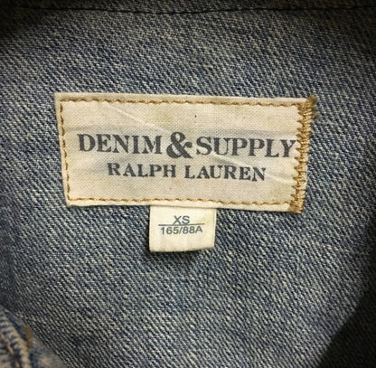 Vintage RRL Denim Supply Flag Patch Jacket