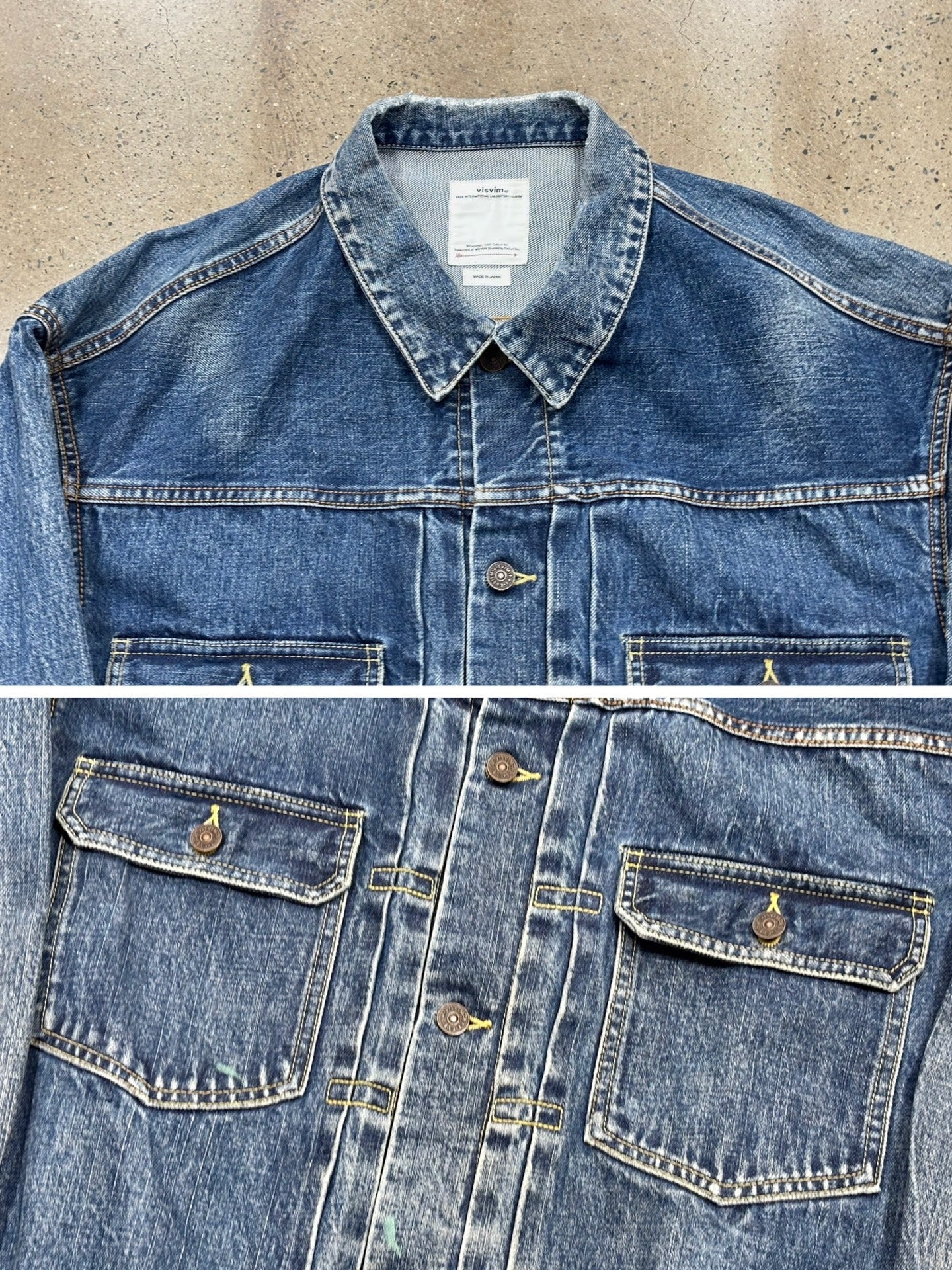 Visvim 21AW D1006 Denim Jacket