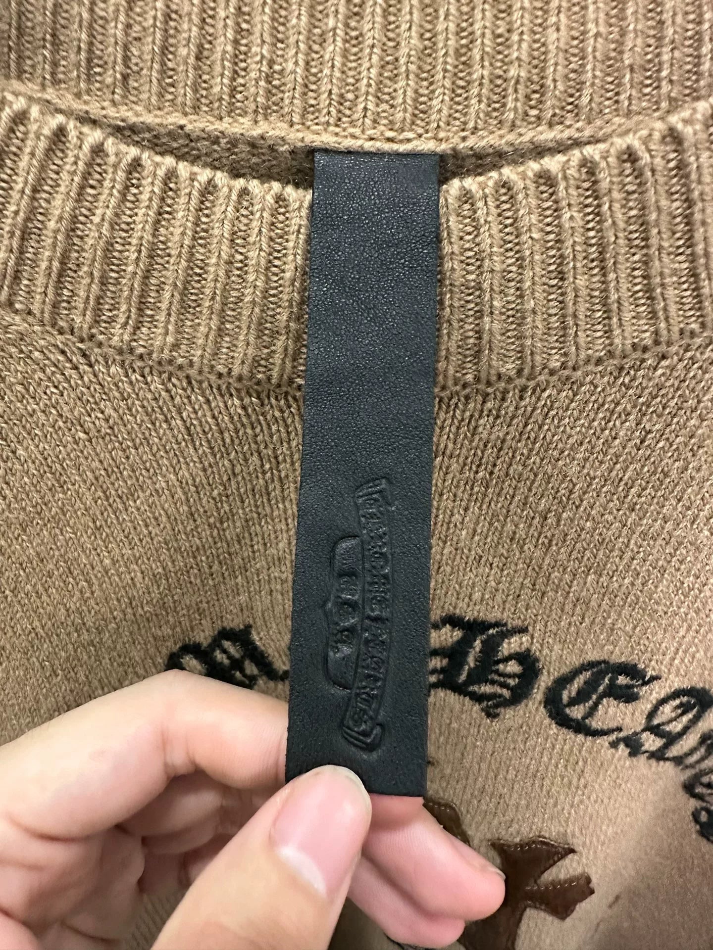 Chrome Hearts Cross Cashmere Sweater