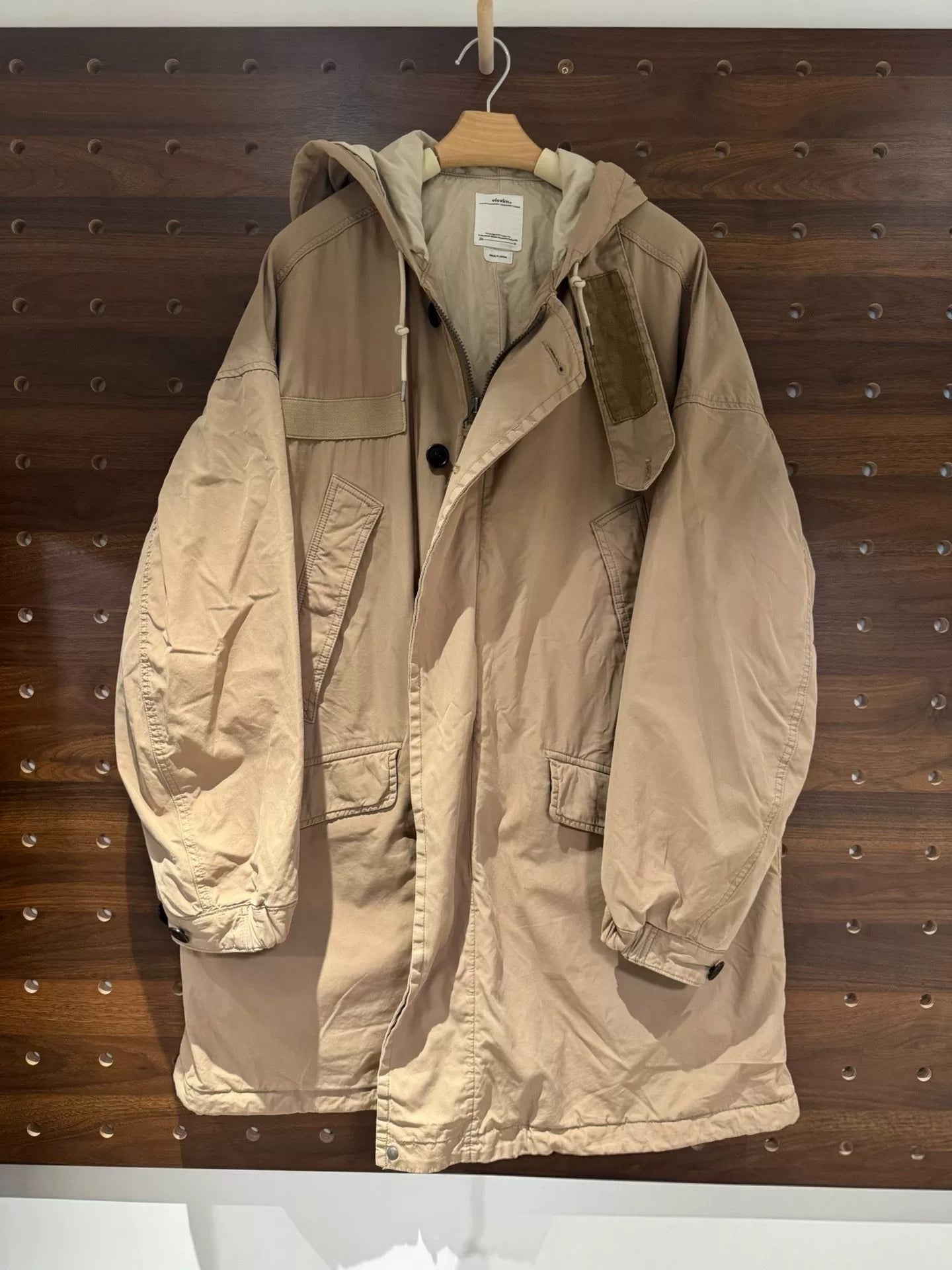VISVIM 20SS PATTERSON OVERCOAT
