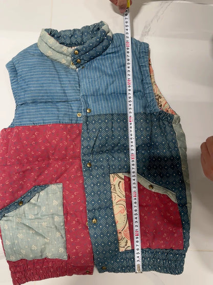 visvim Quilted Patchwork Down Vest