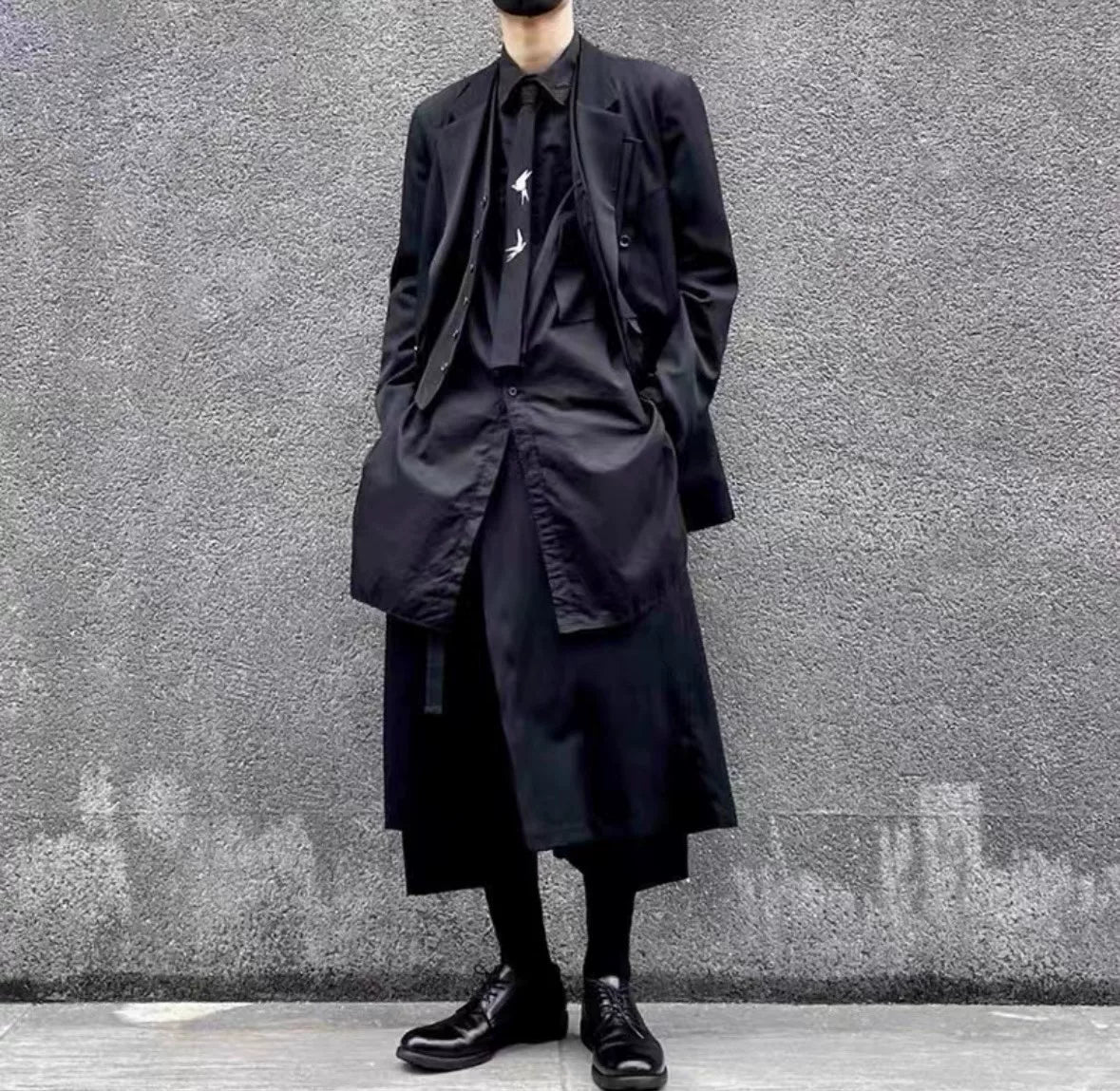 Yohji Yamamoto S/S 2020 Gaba Wool Skirt Pants