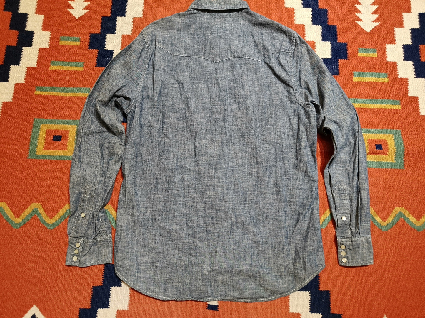 Ralph Lauren RRL Light Denim Western Shirt