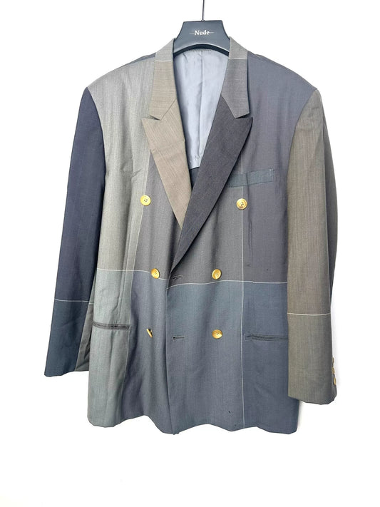 Yohji Yamamoto Pour Homme Color Block Suit