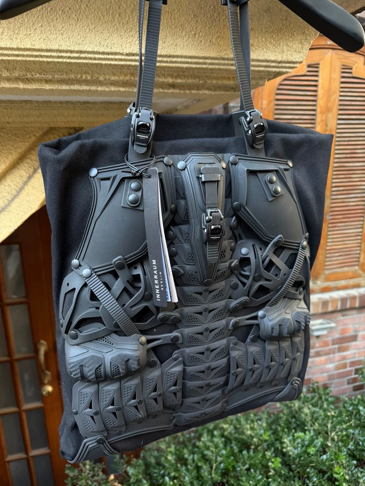 junya watanabe x innerraum armor tote bag
