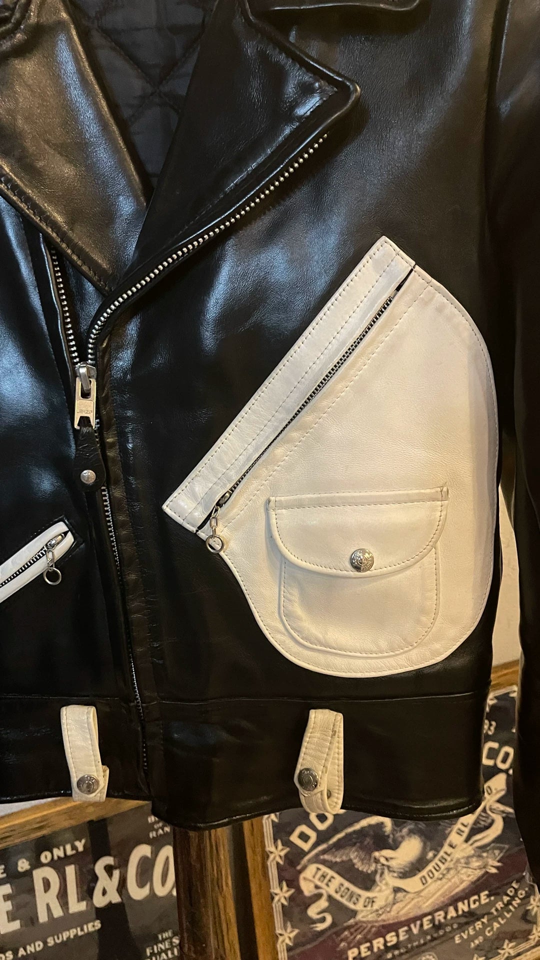 Schott Vintage Horse Leather Motorcycle Jacket