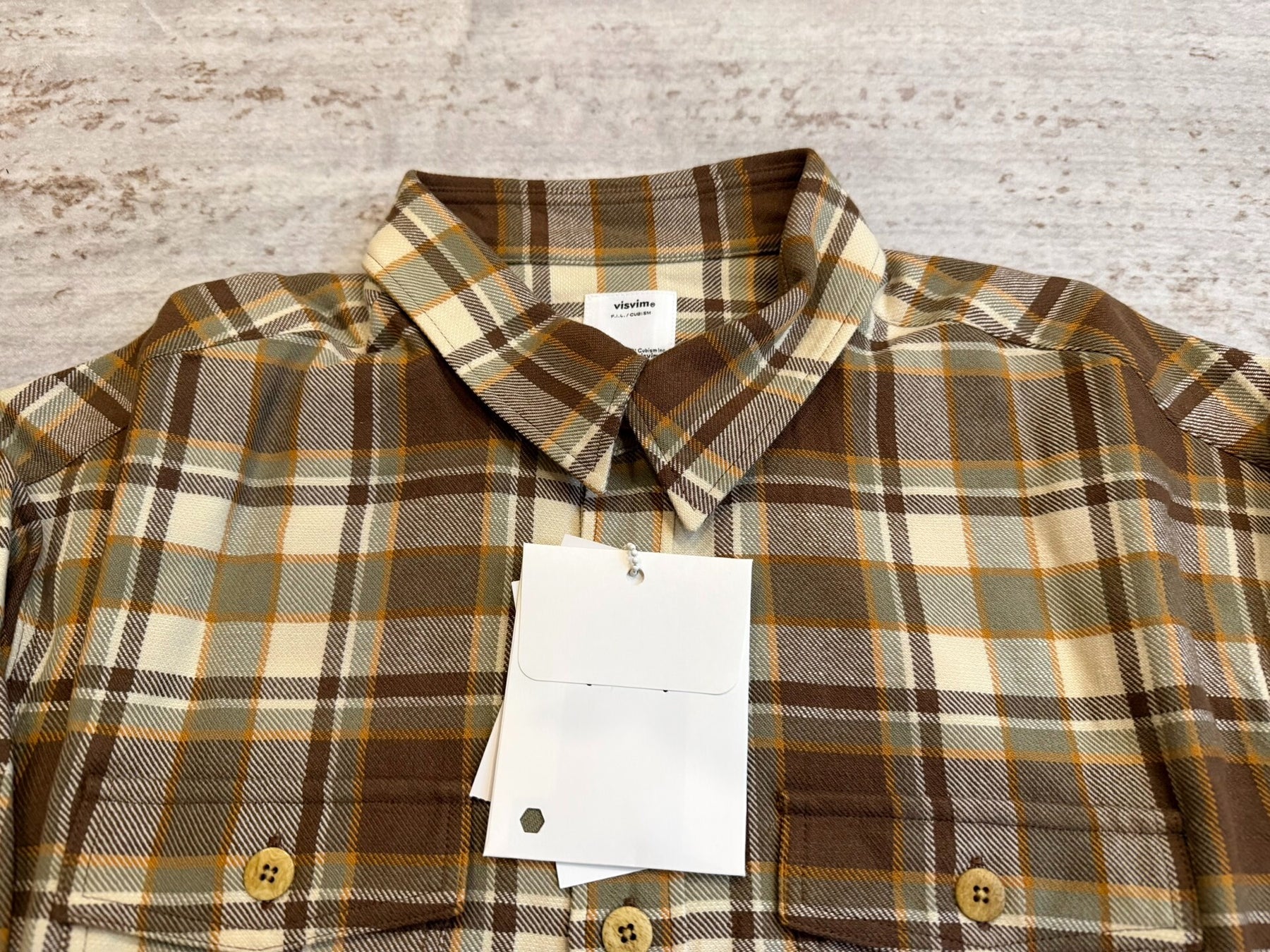 visvim 26SS Lumber Check L/S Shirt