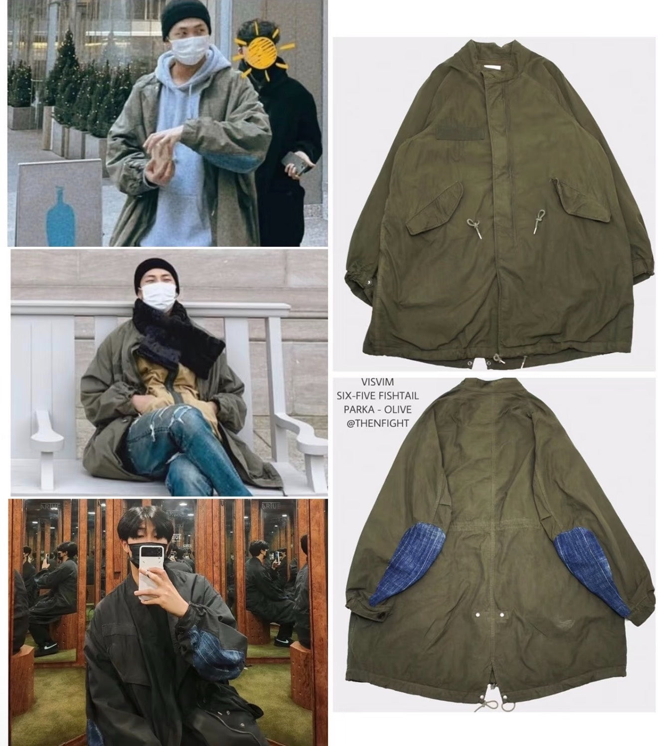 Visvim 21ss Fishtail Parka