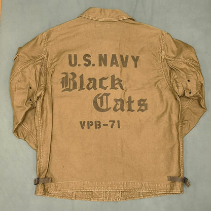 Freewheelers Single Jacket Black Cats Theme