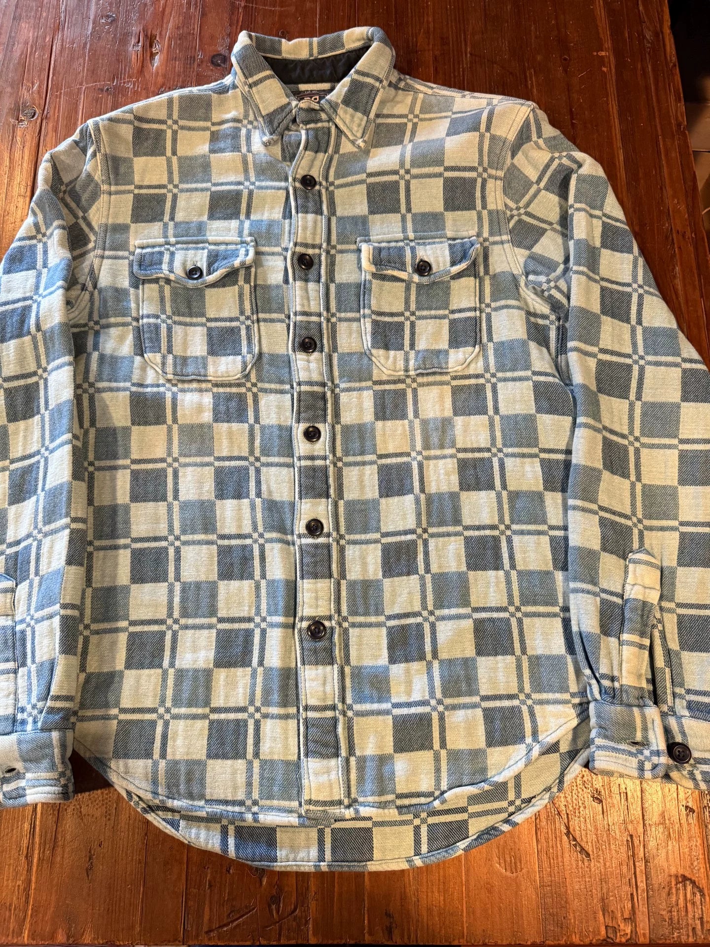 RRL Ralph Lauren Classic Plaid Work Shirt