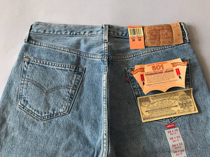 Levi's 501 Washed Blue Jeans W36L30