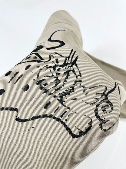 Visvim Potomac Coverall with Hand-Painted Tiger