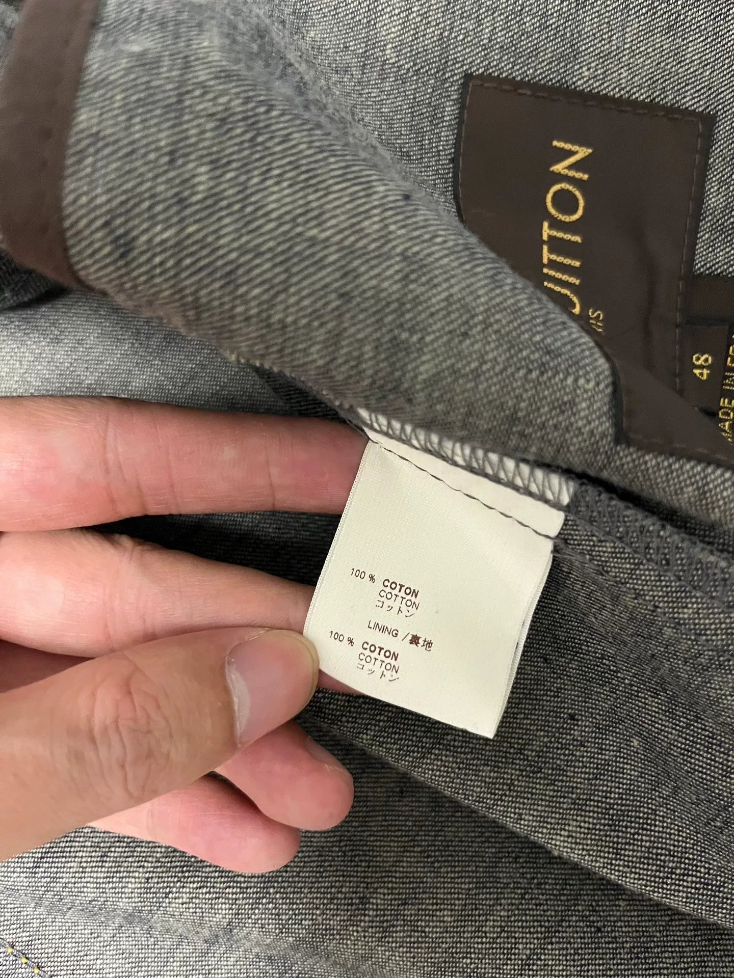 louis vuitton denim jacket for men and women