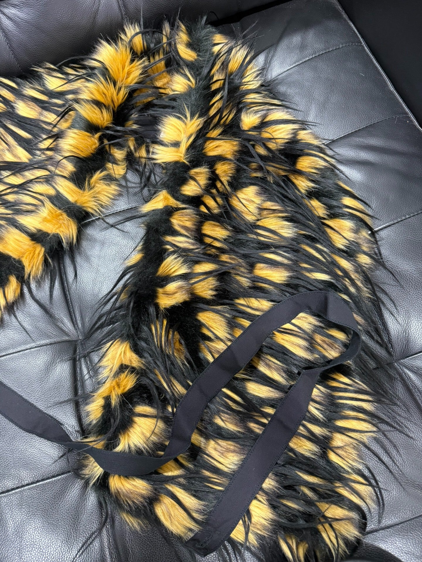 Dries van Noten Highlighted Fur Vest