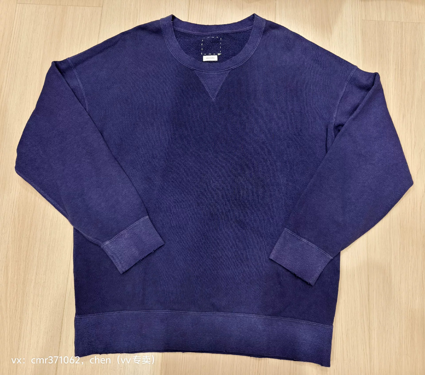 visvim 20AW Jumbo Sweat Uneven Dye