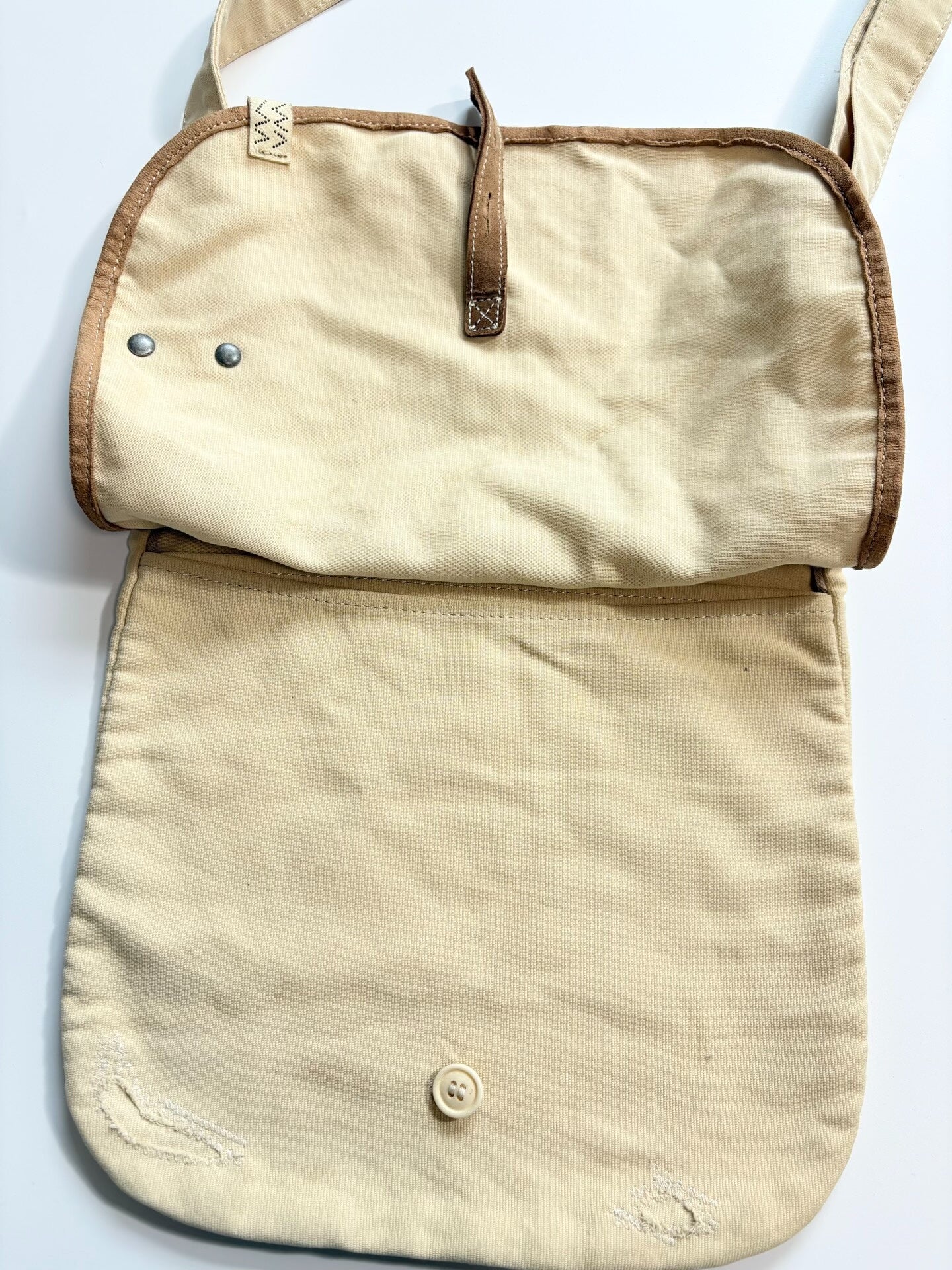 VISVIM MIL Distressed Shoulder Bag