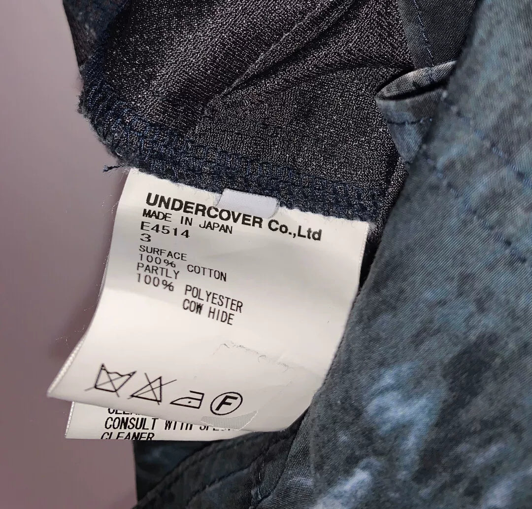 Undercover 10SS Water Pattern Cargo Pants