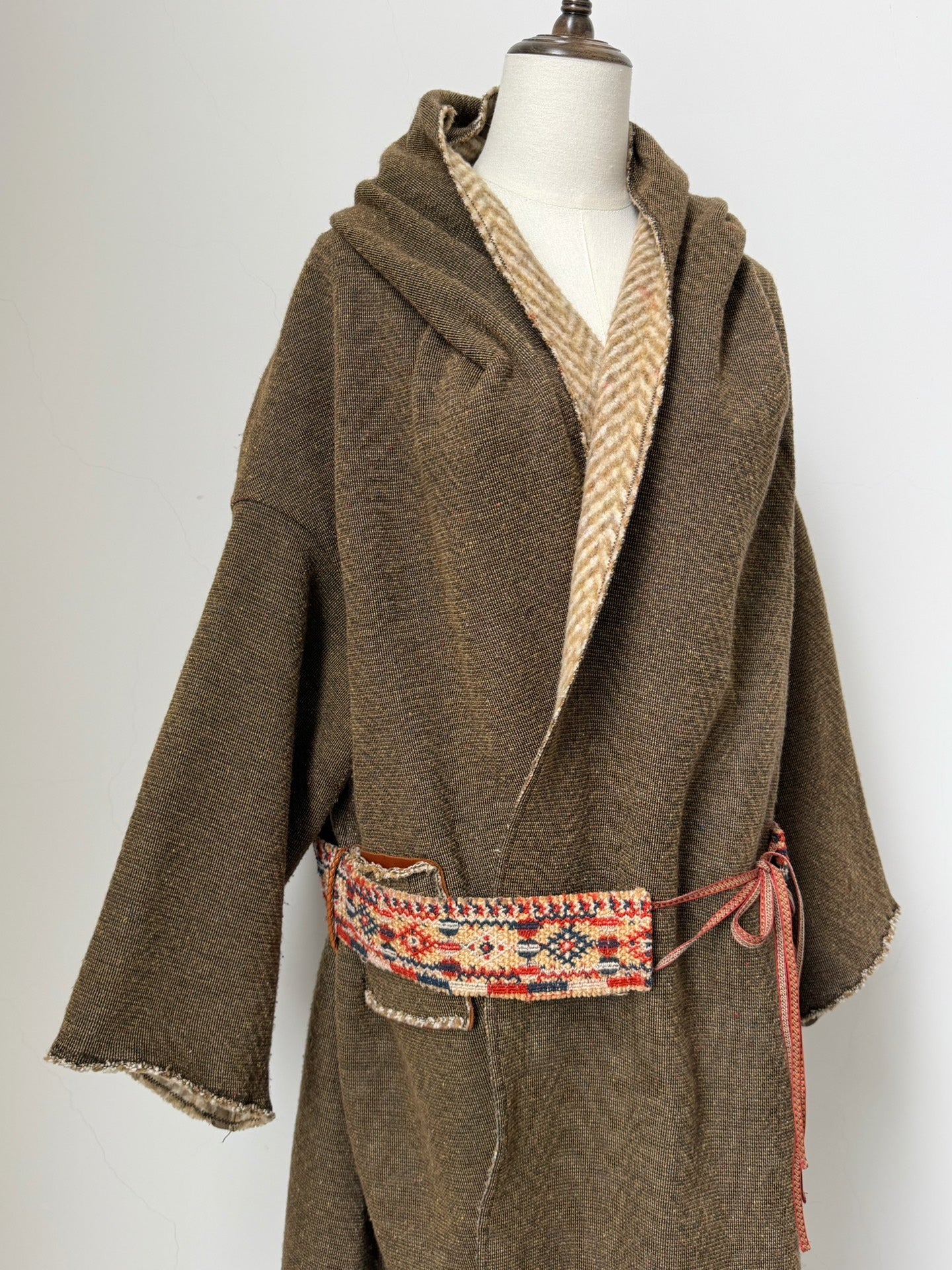 Kapital Vintage Hooded Robe Coat