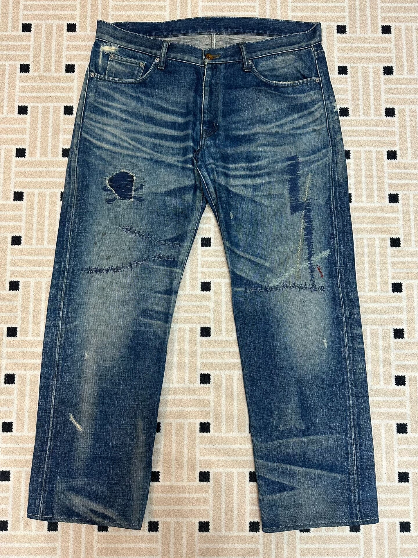 NEIGHBORHOOD 07 FLASH Lightning Denim