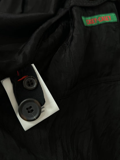 casey casey color-block corduroy blazer coat