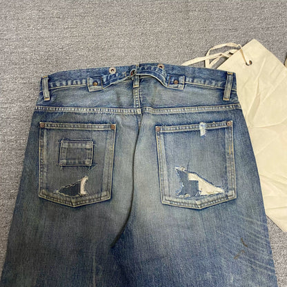 MADNESS 24AW Made in Japan Washed Distressed Jeans