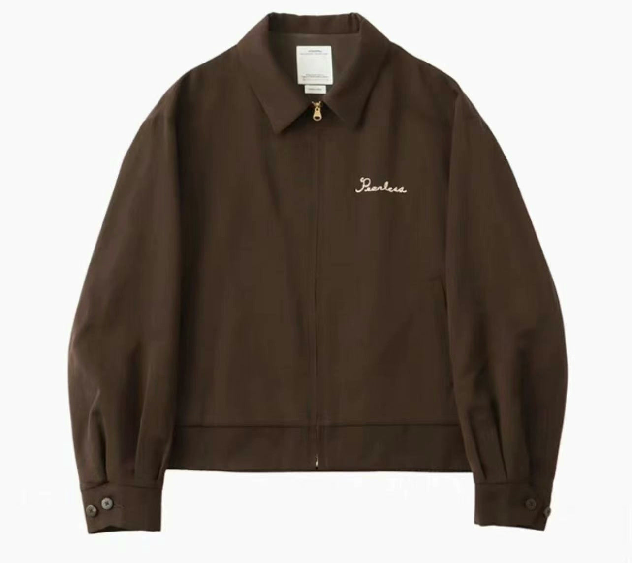 Visvim Alcan Zip Jacket with Embroidery