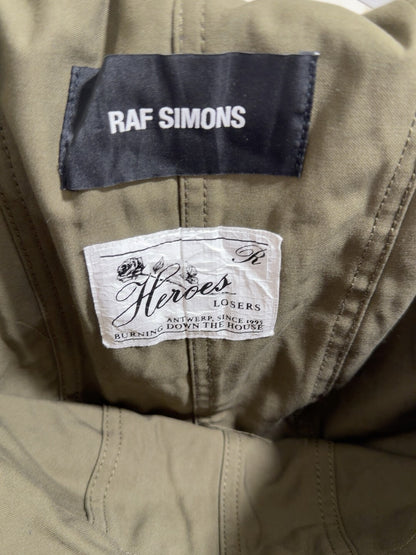 Raf Simons Green Oversized Coat