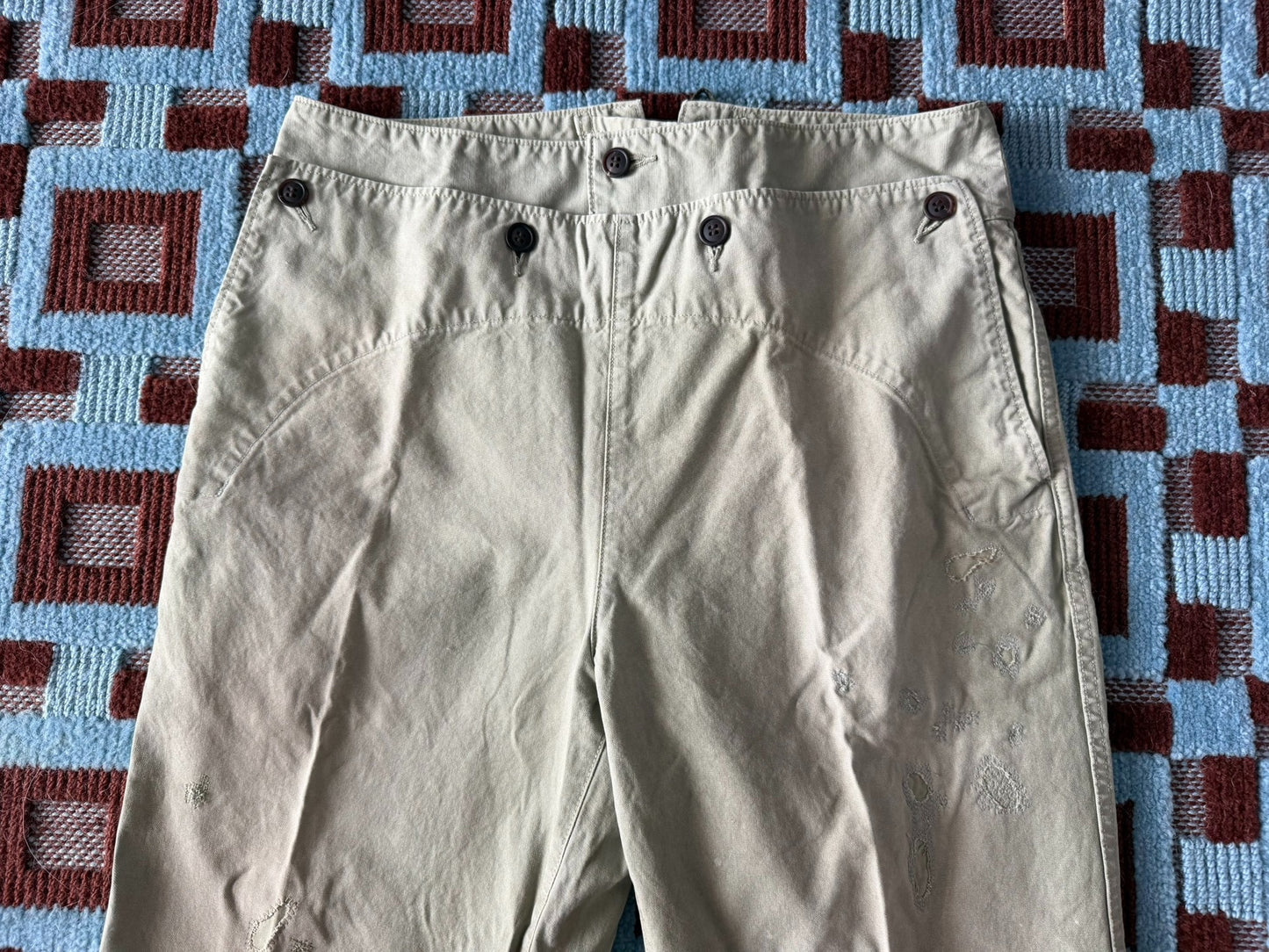 visvim 22SS HOLMAN PANTS DMGD