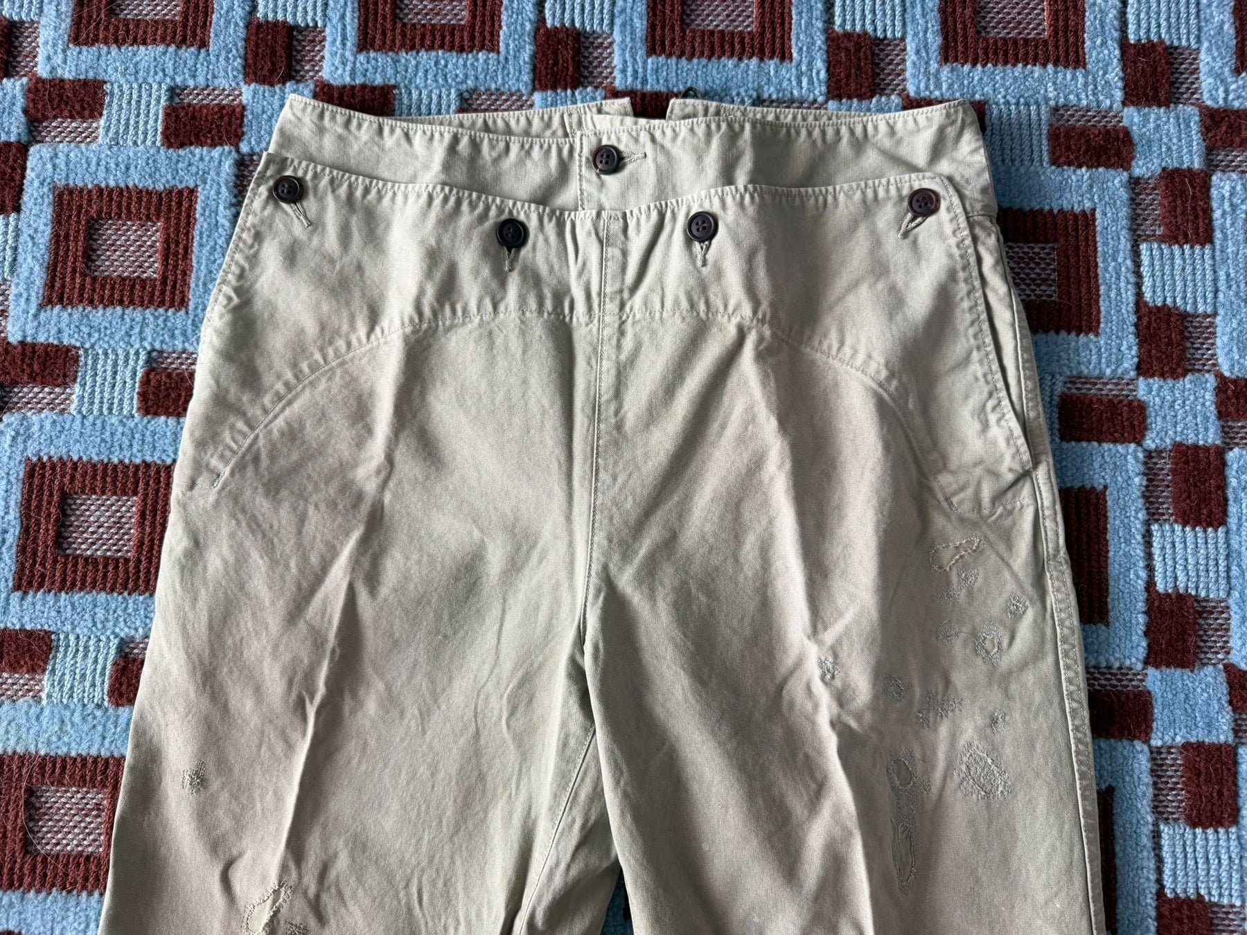 visvim 22SS HOLMAN PANTS DMGD
